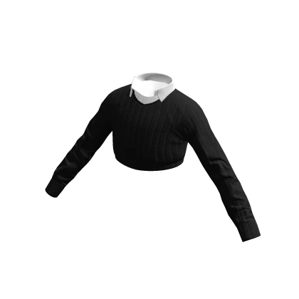 Cropped Black Shirt