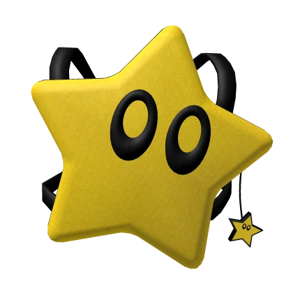 STAR BACKPACK YELLOW