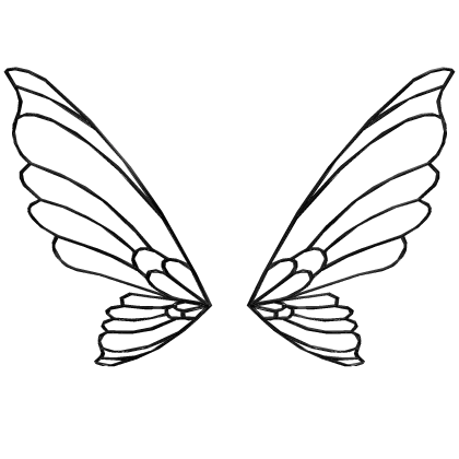 Fairy Wings Black