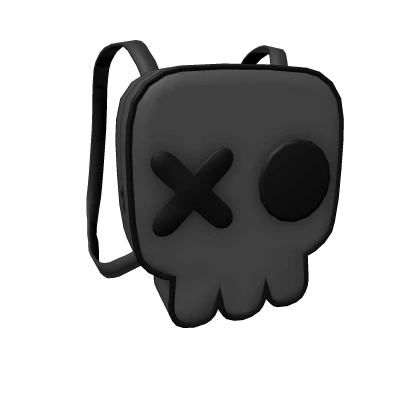 Y2K Skull Backpack - Gray