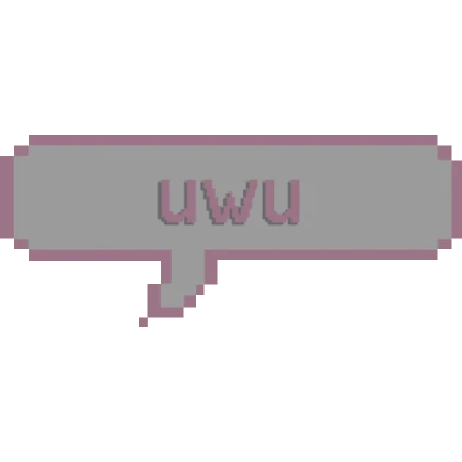 UWU Speech Bubble