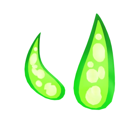 Green Lava Lamp Horns