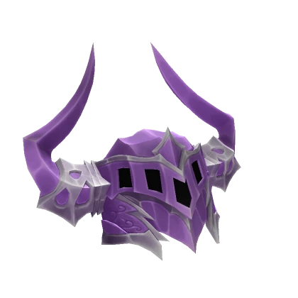 Purple Furry Immortal Helm