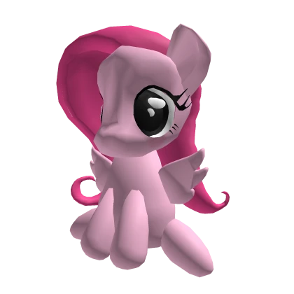 ♡ : pinkie pony plushie (waist)