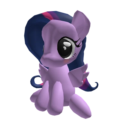 ♡ : twilight pony plushie (waist)