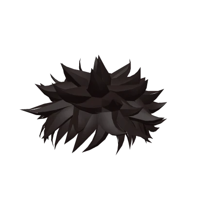 Dark Brown Messy Boy Hair Anime Spiky Fluffy