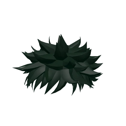 Green Messy Boy Hair Anime Spiky Fluffy