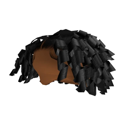 Curly Fro short [Black]