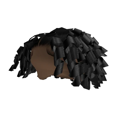 Curly Fro short [Black]