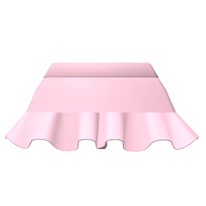 1.0 R6 Pink Ruffle Skirt