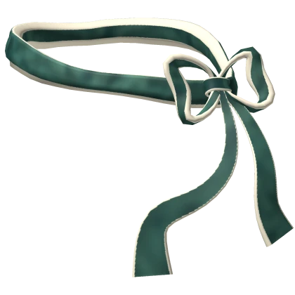 Dark Green Neck Ribbon