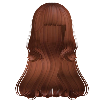 Indie Pop Wavy Hairstyle in Ginger