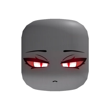 [Animated] Cute Glowing Red Demon Following Eyes