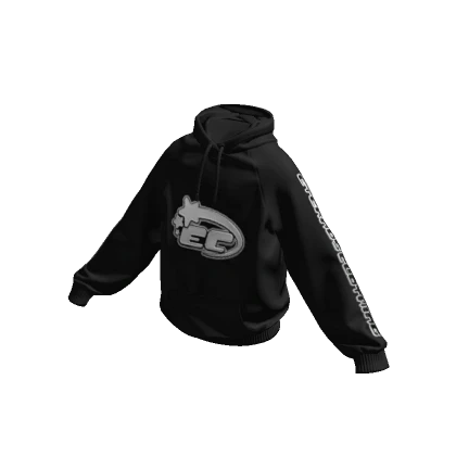 Eternos Y2K Hoodie - Black