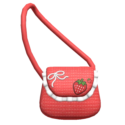 ♡ strawberry purse (red)