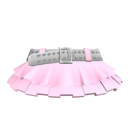 🎱Y2K Pink silky skirt with strap 3.0