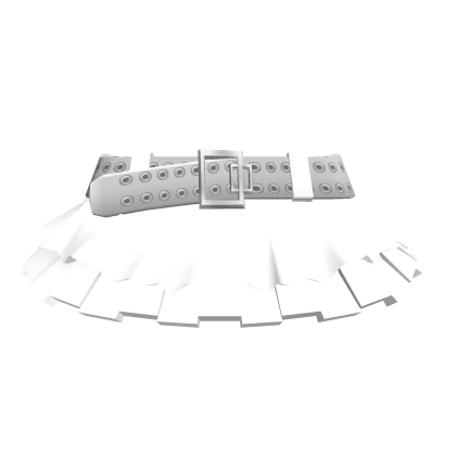 🎱Y2K White silky skirt with white strap 3.0