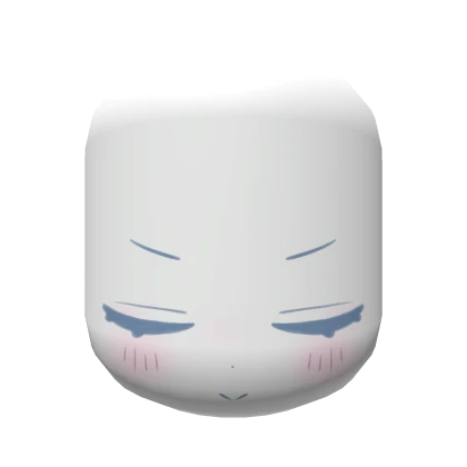 Umu! Smug Kawaii Face - Blue