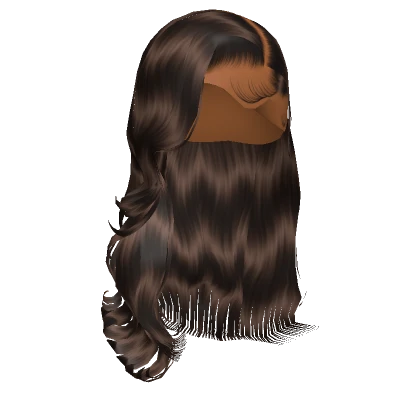 𝓖 Brown Wavy Side Part Blowout Lace