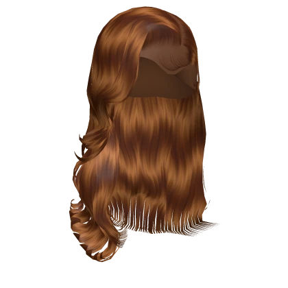 𝓖 Caramel Wavy Side Part Blowout Lace
