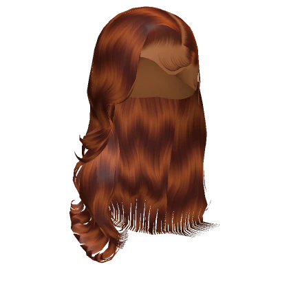 𝓖 Auburn Wavy Side Part Blowout Lace