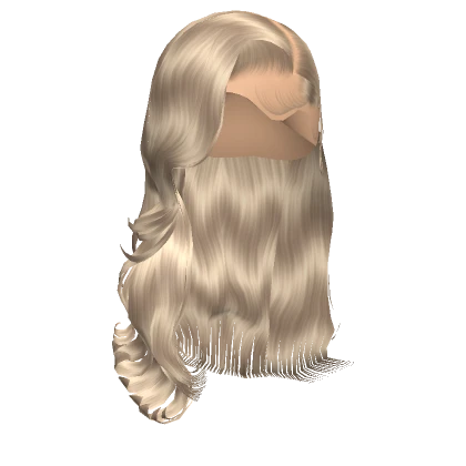 𝓖 Platinum Wavy Side Part Blowout Lace