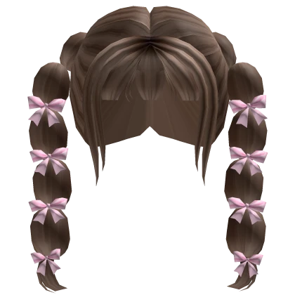 Brown Dollette Bubble Braids 