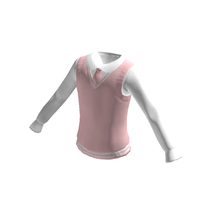 Pink School Sweater Vest