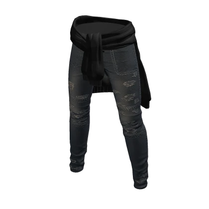 90s Grunge Jeans Faded Blue