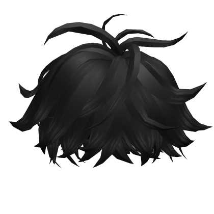 Skater emo hair (black)