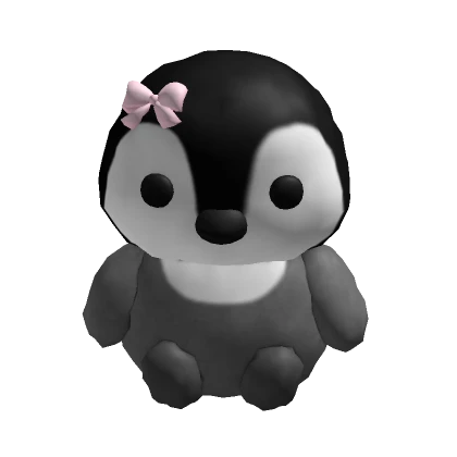 ♡ baby penguin plushie (holdable)