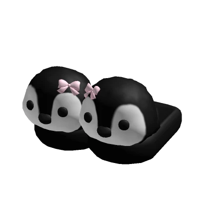 ♡ baby penguin slippers