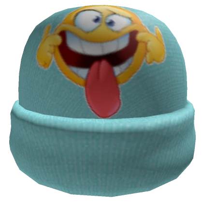 😛Tongue Emoji Beanie