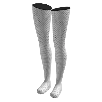 Fishnet Tights White