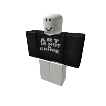 Art not a crime hoodie 