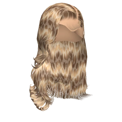 𝓖 Cheetah Print Wavy Side Part Blowout Lace