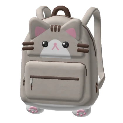 🍀Kawaii Tabby Kitty Backpack