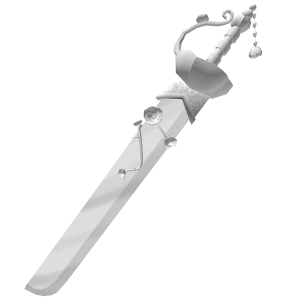 Overgrown White Rose Sword