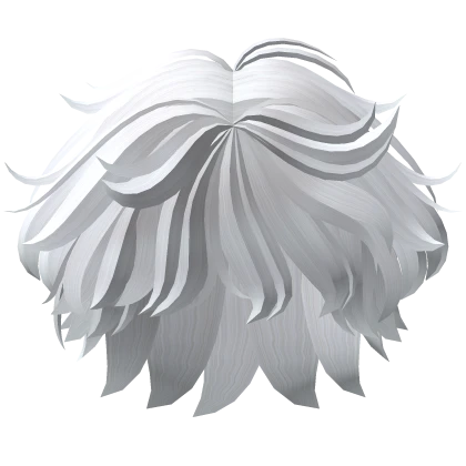 Messy White Hair