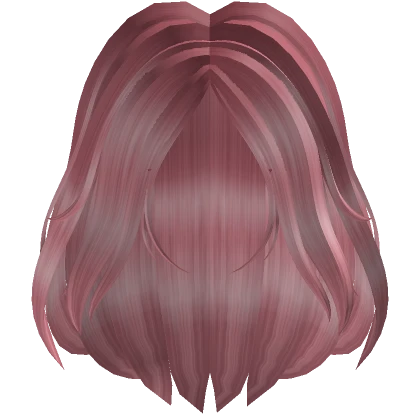 Candy Pink Wavy Long Girl Hair