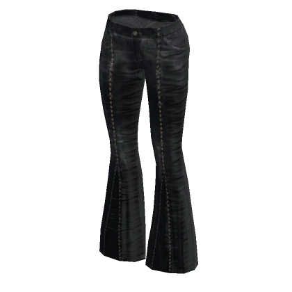 y2k ☆ denim flared pants