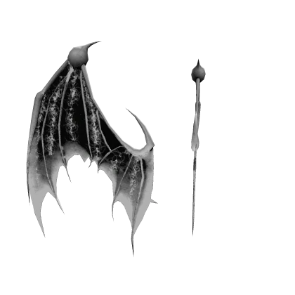 Demon Wings White