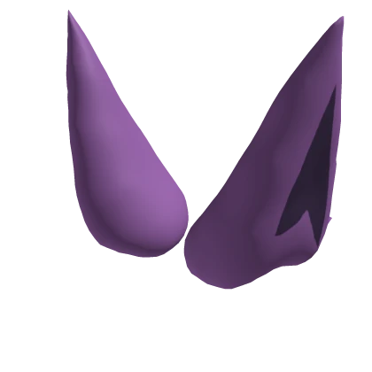 Royal Purple Fox Ears