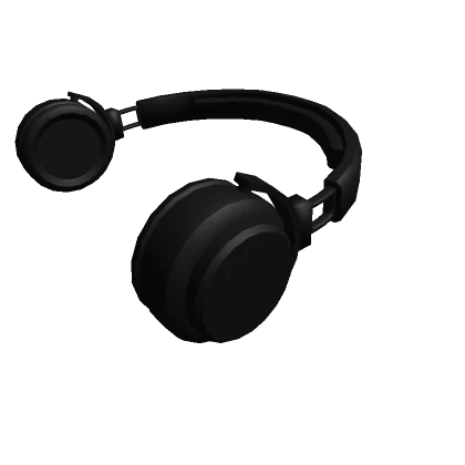 [1.0] Black Shoulder Neck Headphones