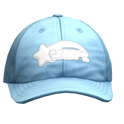 Simple Light Blue Cap