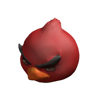 Realistic Red Bird Suit