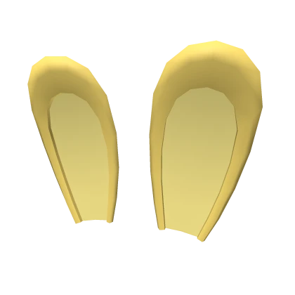 Light Yellow Rabbit Ears