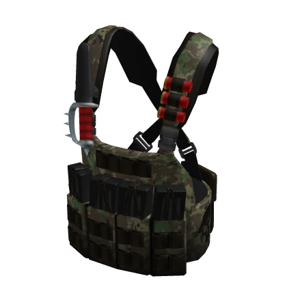 Special Forces Tactical Camo Army Vest