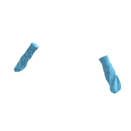 Light Blue Scene Arm Warmers