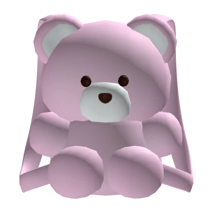 Teddy Bear Backpack Pink